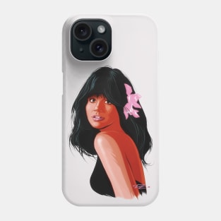 Linda Ronstadt - An illustration by Paul Cemmick Phone Case