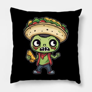 Nacho Taco Zombie Pillow