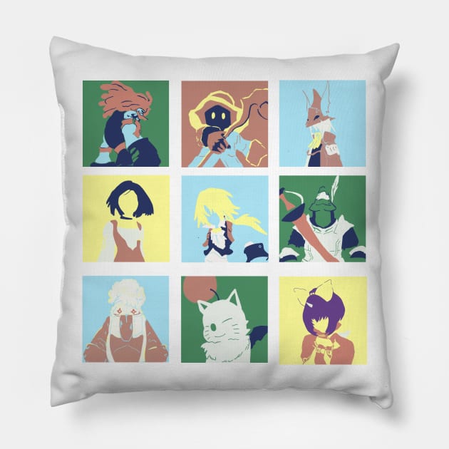 Final Fantasy IX Pillow by Rosbel