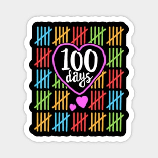 100 Days of School for Teachers Women Counting Magnet