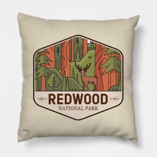 Redwood National Park Pillow