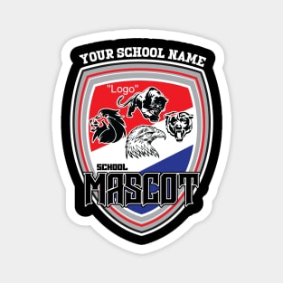 CUSTOM SCHOOL LOGO 1 Magnet