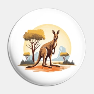 Cute Kangaroo Pin