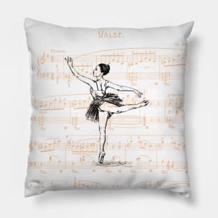 Ballerina print Pillow