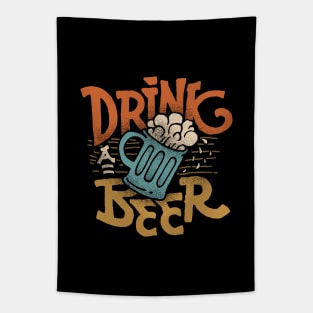 drink a beer Tapestry