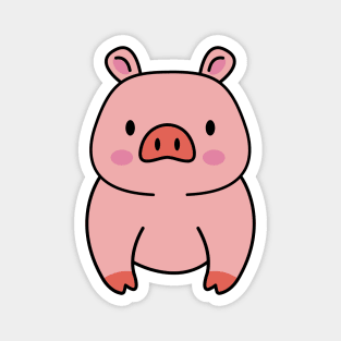 Adorable Pig Magnet