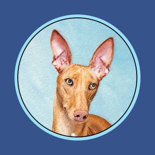 Pharaoh Hound Painting - Cute Original Dog Art T-Shirt