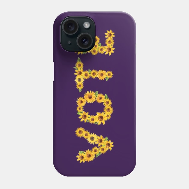 Vote (Sunflowers Version) Phone Case by Star Sandwich