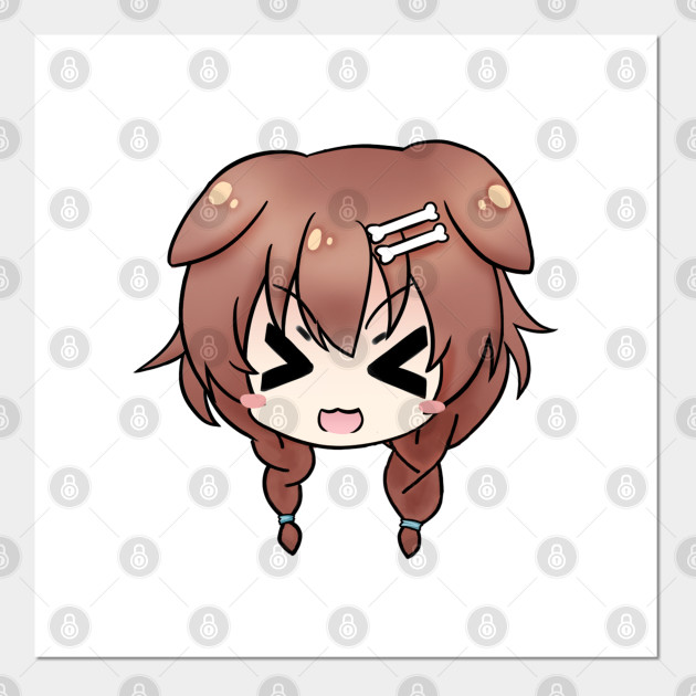 Inugami Korone Chibi Virtual Youtuber Posters And Art Prints Teepublic Korone tries to talk about why she likes retro games, and then why she likes pixel art, but struggles to find the right words. teepublic