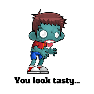 You Look Tasty... Boy Zombie T-Shirt