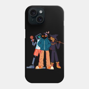 Hex Whitty and Zardy FNF characters Phone Case