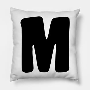 Letter M Pillow