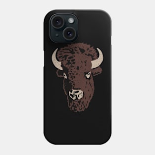 Bison Bull Phone Case