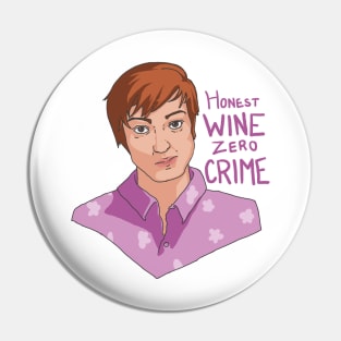 Kevin Whipaloo, Honest Wine Zero Crime Pin