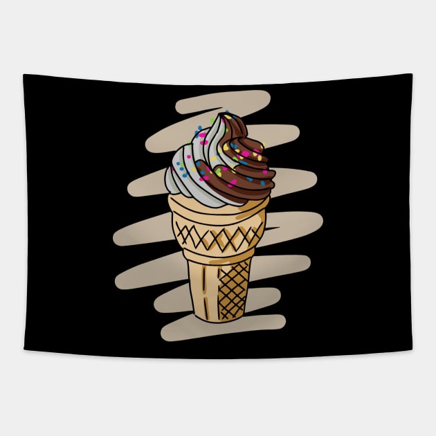 Ice Cream Tapestry by BarnawiMT