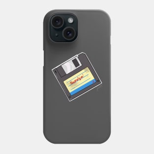 Nostalgic Floppy Disk Phone Case