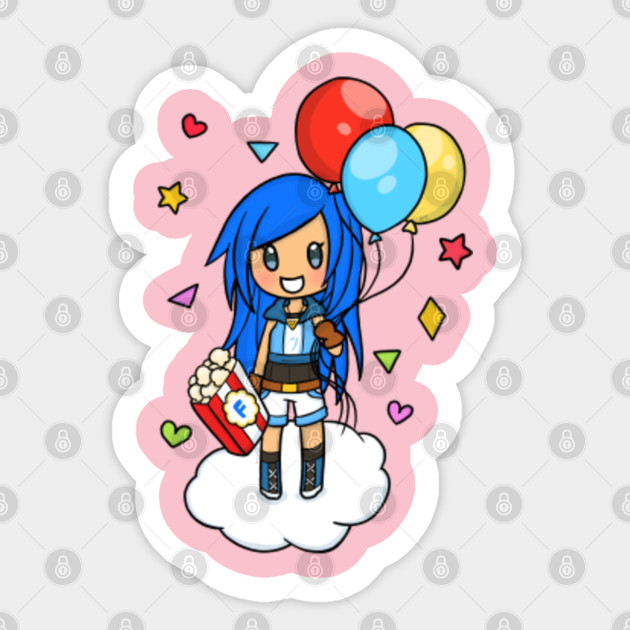 Funneh Balloons Itsfunneh Sticker Teepublic Uk - roblox balloons uk