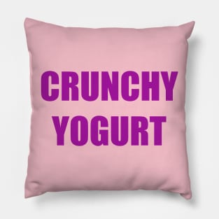 Crunchy Yogurt iCarly Penny Tee Pillow