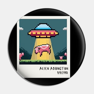 Alien abduction - 8 Bit Pin