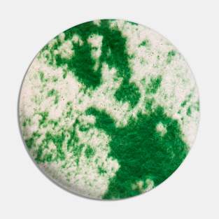 Green felt disbursed Pin