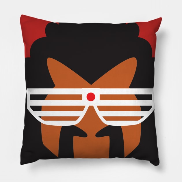 The Shogun of Harlem Pillow by PengPengArt