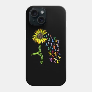 All Cancer Matters Awareness Day Ribbon Phone Case