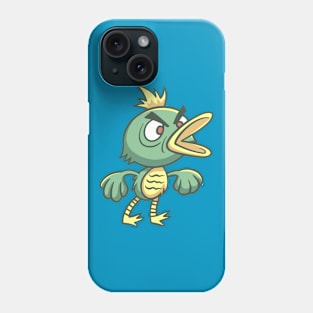 Angry Green Duck Monster Phone Case