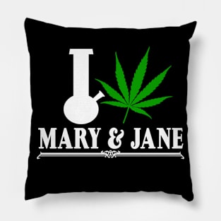 I love MARY & JANE Pillow