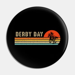 It's Derby Day Yall Funny Horse Racing Lover Day Pin