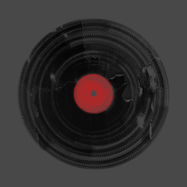 Vinyl Record DJ! - Vinyl Record - T-Shirt | TeePublic