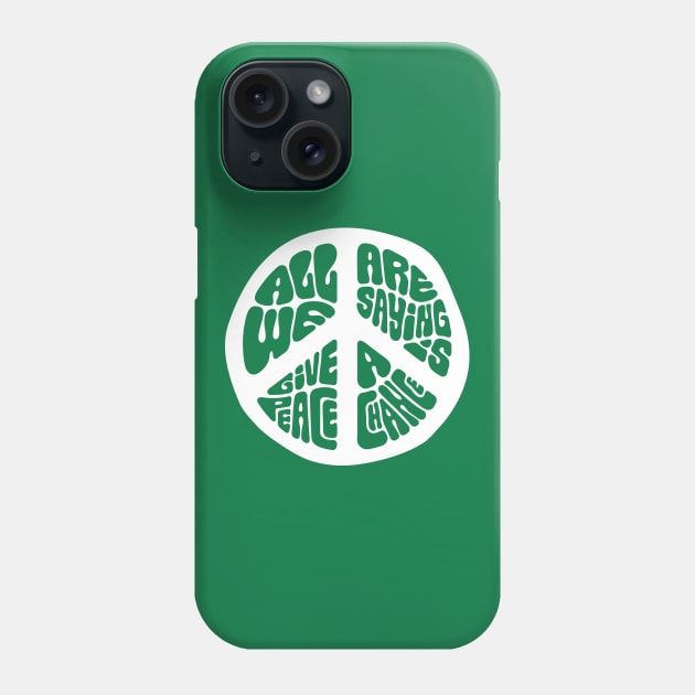 Peace Phone Case by Guissepi