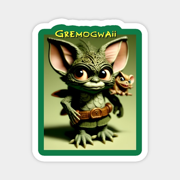 Gremogwaii 02 Magnet by Jaymz Weiss Designz