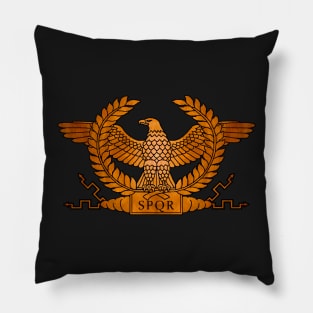 Roman Copper Eagle Pillow