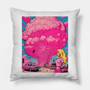 Barbie x Oppenheimer 2023 | BARBENHEIMER Pillow