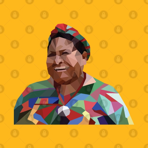 Rigoberta Menchu by Hermanitas Design