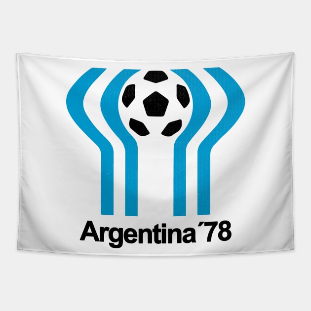 Argentina 78 - Soccer Tapestry by GiGiGabutto