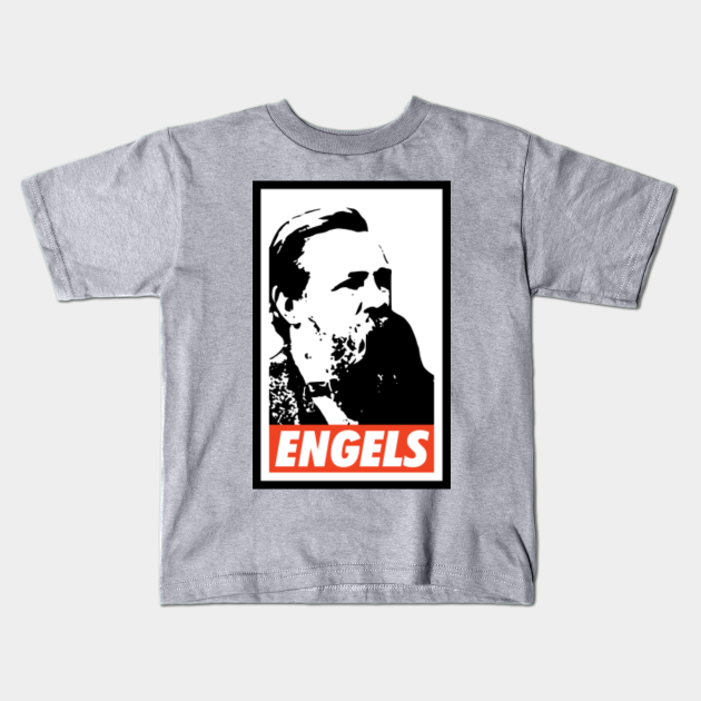 liter leef ermee pond Friedrich Engels - Friedrich Engels - Kids T-Shirt | TeePublic