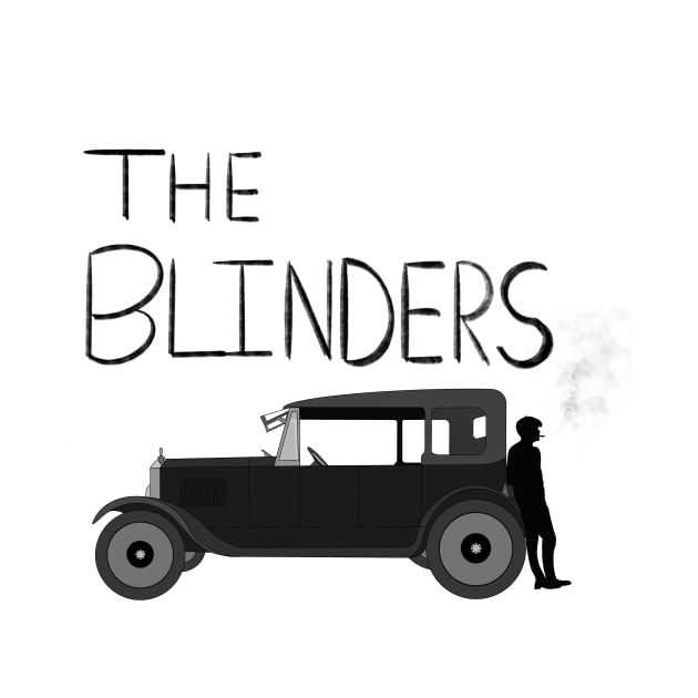 The Blinders - Old Fashioned Car (Smoking-Text) by Cool Duck's Tees