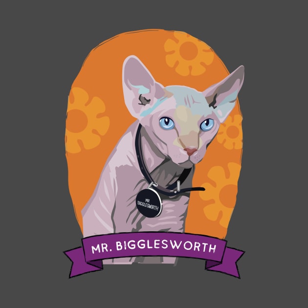 Mr. Bigglesworth by chrisayerscreative