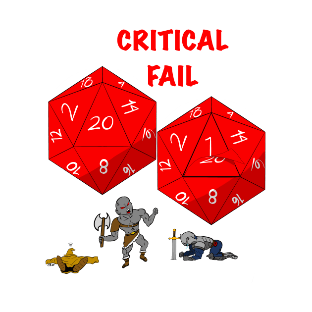 Critical Fail by Art by Some Beach