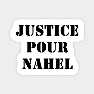 Justice Pour Nahel Magnet