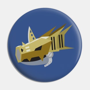 Digimon Adventure #015 Metalseadramon Pin