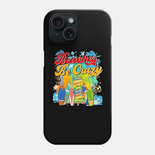 Summer Holiday, beaches be crazy Phone Case