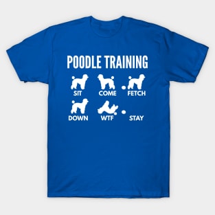 Poodle Shirts - Poodle Training Tee Shirts Poodle Shirts - Poodle Training Tee Shirts