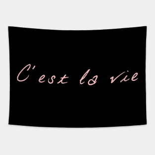 C'est la vie v3 Tapestry
