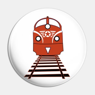 Magyar Train Engine Pin