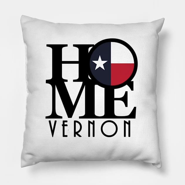 HOME Vernon Texas Pillow by HometownTexas