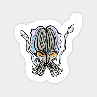 Striped Pyjama Squid Magnet