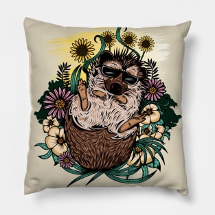 Cool Hedgehog Pillow