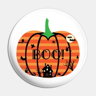 BOO! Pin